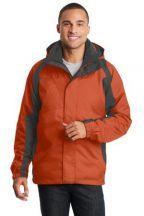 Port Authority Adult Unisex 100% Polyester Ranger Full Zip 3-in-1 Jacket With Hood and Pockets